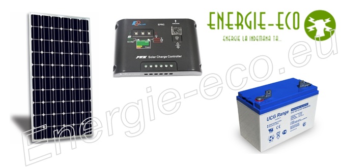 Sistem Kit fotovoltaic 315W MPPT 230V fara invertor