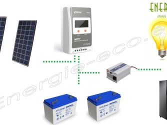 Kit Fotovoltaic 500 W (630W) MPPT Invertor Samlex 700W